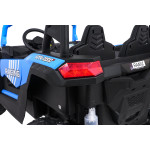 Elektrické autíčko Buggy ATV Racing Dvojmiestne!!! Modrá - 4 X 200 W - 24V7Ah